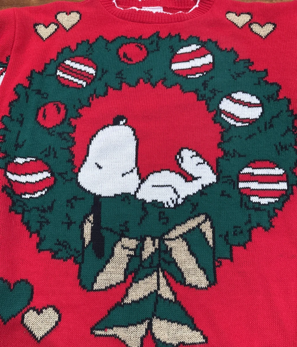 Snoopy Sweater In Women's Vintage Sweaters for sale - eBay