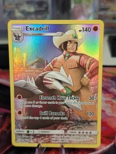 Pokémon TCG Excadrill 246/236 Sun & Moon Cosmic Eclipse Illustration Rare NM