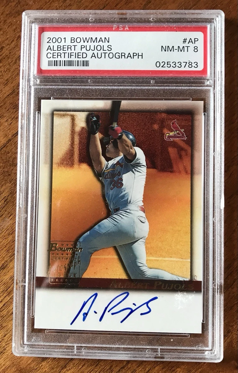 2001 Bowman - Albert Pujols #BA-AP for sale | eBay