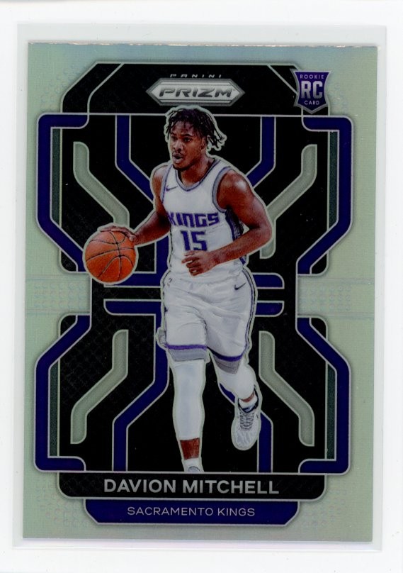 2021-22 Panini Prizm #312 Davion Mitchell Silver A4