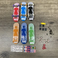 Vintage Tech Deck Lot Of 3 Complete 3 With Misc Parts Girl