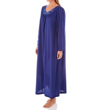 Shadowline Lingerie Petals 53 Inch Long Sleeve Gown Size M