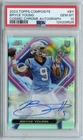 2023 Topps Chrome Bryce Young COSMIC Rookie RC Auto #CCA-BY PSA 10 Gem PANTHERS