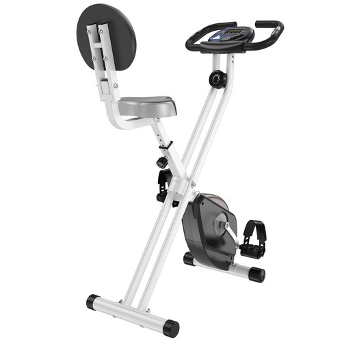 HOMCOM Heimtrainer Fahrradtrainer mit 8 stufig Magnetwiderstand Stahl - Bild 3 von 45