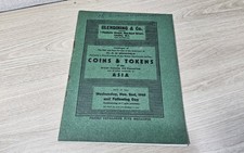 SUBASTA BRILLANTE GATOS, MONEDAS Y FICHAS COLONIAS BRITÁNICAS ETC, DR BRUSHFIELD 1949