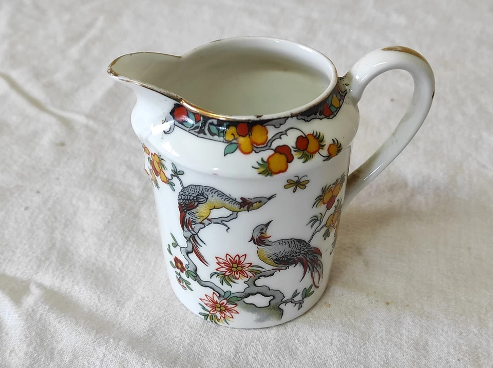 Ancien petit Pot à lait, crème en Porcelaine Limoges 8,5cm de haut - Photo 4/4