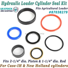 For Case-IH&New Holland 87038279 Replacement Seal Kit Fits 2-1/4" Bore 1-1/4"Rod