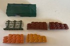 Lot of 6 Military Defense Toys Plastic Sandbag Barricade - Barbed Wire Fence Etc — photo 2