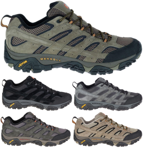 Merrell Moab 2 zapatos de exterior zapatos de senderismo zapatillas de deporte zapatos bajos zapatos de hombre - Imagen 1 de 6