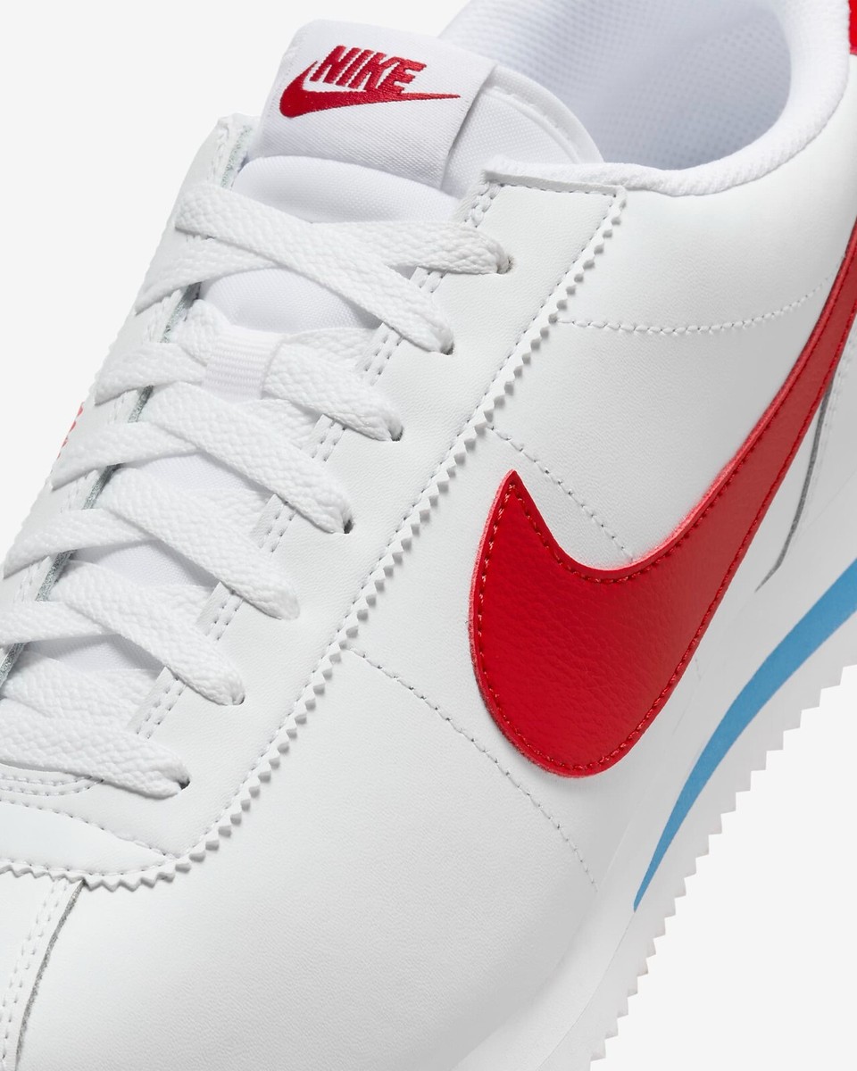 Nike Cortez DM4044-108 White Varsity Blue Varsity Red US