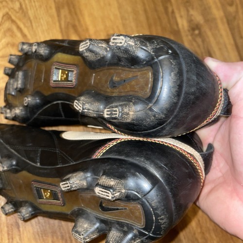 Nike Tiempo Ronaldinho 10R Soccer Cleats 315362-027 Black Mens Size 12.5 - Picture 6 of 18