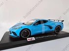 MAISTO 1:18 Diecast Model Car - 2020 Chevrolet Corvette Stingray Coupe in Blue