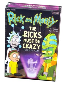 Cryptozoic Games, Rick & Morty, The Ricks Must Be Crazy, New and Sealed