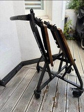 Big Green Egg Integrated Nest with Acacia Shelves