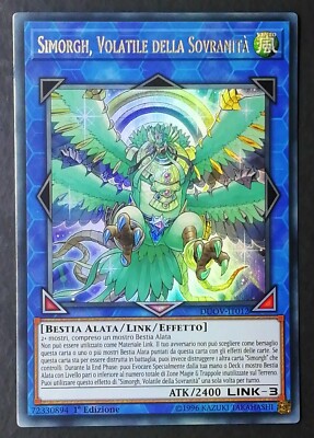 SIMORGH VOLATILE DELLA SOUVERÄNITA' Ultra Rare auf Italienisch DUOV-IT012 YUGIOH