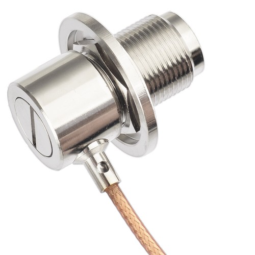 UHF PL-259 male to SO-239 Female right angle cable 3/5M for mobile antenna radio - Picture 5 of 6
