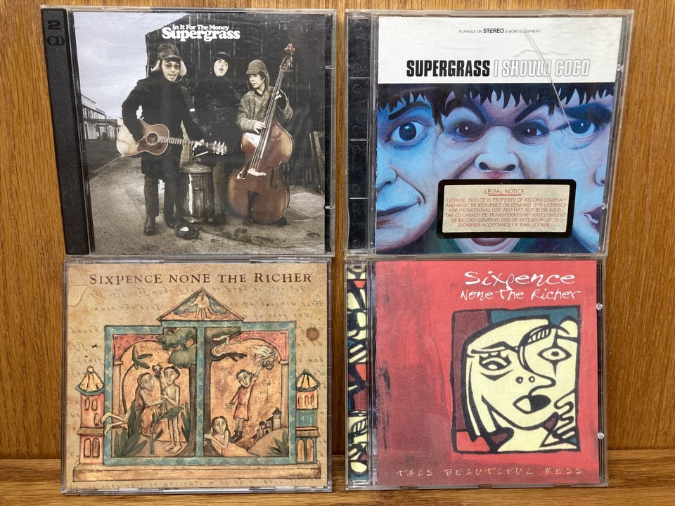 24 компакт-диска Savage Garden Supergrass Sixpence BeeGees NSync BTR Tears Beach качели для мальчиков - Изображение 4 из 4