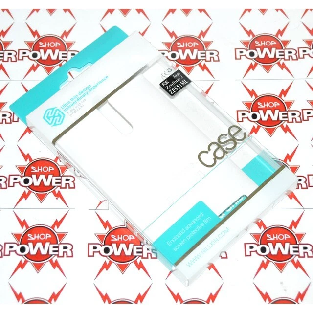 NILLKIN CUSTODIA ORIGINALE FROSTED COVER HARD CASE ASUS ZENFONE 2 ZE551ML WHITE - Immagine 4 di 4