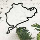 Nürburgring Circuit Steel Wall Art - Track Only