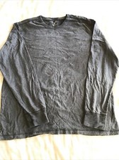 SONOMA gray pullover sweatshirt 100 cotton long sleeve XL 46  chest. Sweater