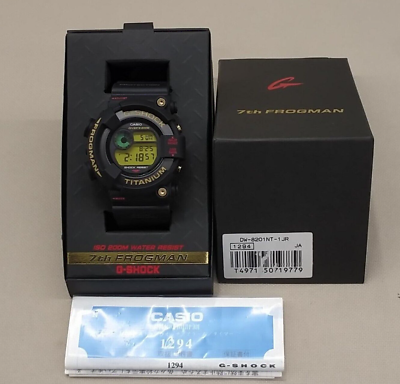 Casio G-Shock 7th Frogman DW-8201NT-1JR Box Men's Watch Only Casio G-Shock 7th Frogman DW-8201NT-1JR Box Men's Watch Only