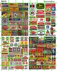N016 DAVE'S DECALS N SCALE FARM SEED GRAIN RURAL SIGNAGE TRACTOR FARM DECALS SET