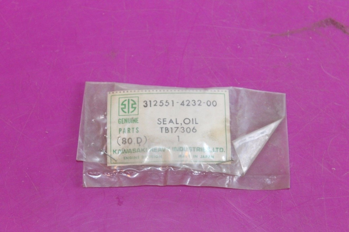 my様 Kawasaki Oil Seal. Part 312551-4232-00. Acquired from a closed