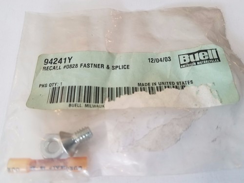 Buell #0828 Fastner & Splice Recall Kit P/N: 94241Y - 第 1/1 張圖片