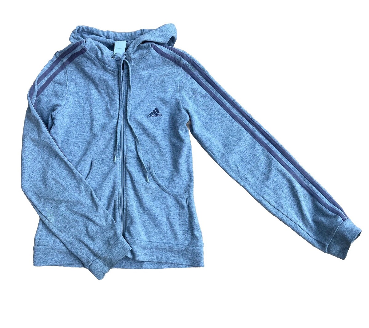 LADIES ADIDAS TRACKSUIT JACKET TOP SPORTS GYM UK WOMENS SIZE 6-8