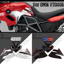 BMW F700GS F700 GSA ADV Adventure Motorcycle Fuel Tank Pad 3D Sticker Protection