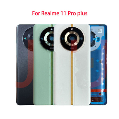 Original For Realme 11 Pro plus Rear Housing Battery Back Cover Case Camera lens