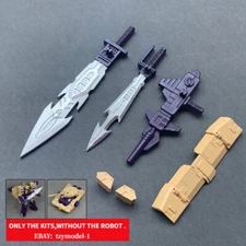 For Legacy Blitzwing Upgrade Kits Shoulder Armor Tank Cover Weapon Sword Gun