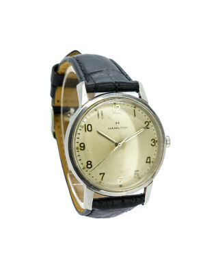 Hamilton Armbanduhr , Handaufzug Edelstahl