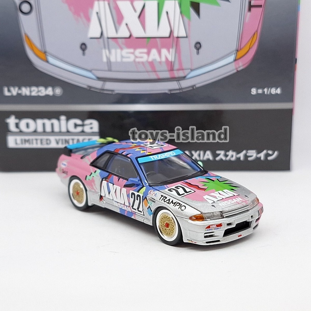 TOMICA LIMITED VINTAGE Neo LV-N234e AXIA NISSAN Skyline GT-R