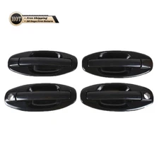 Silscvtt Front Rear Left Right Door Handles For Hyundai Santa Fe 2001-2006 4pcs
