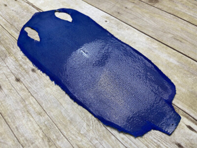 ROYAL Genuine Polished Sanded Stingray Hide Skin Sting Ray Leather Shagreen 893