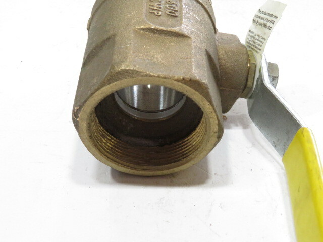 Apollo 70-143-64 Ball Valve 1/2 600PSI CWP 2-Piece In-Line FNPT Bronze Standard