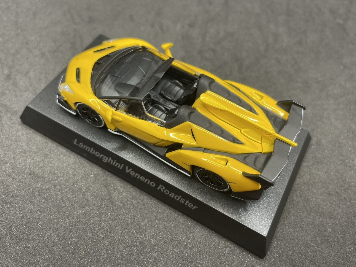 Kyosho 1/64 Lamborghini collection6 Veneno Roadster Mettalic