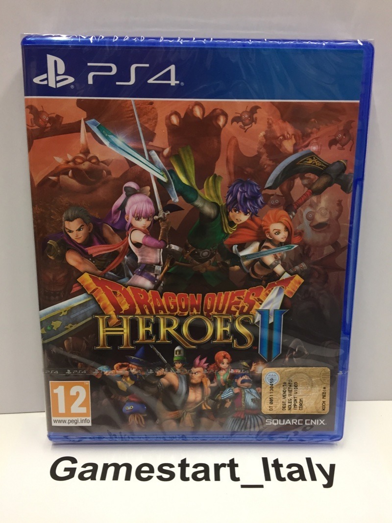 DRAGON QUEST HEROES II 2 PS4 SONY PAL NUOVO SIGILLATO NEW SEALED
