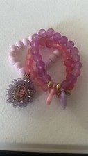 Bracelent Elsa Flozen For Girl Artesan a Mexicana Made With Hands Made In Mexic