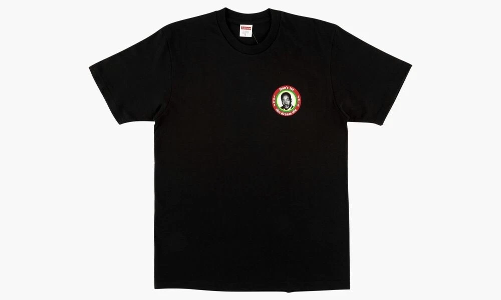 Supreme MLK Dream Tee SS18 L Black NWT