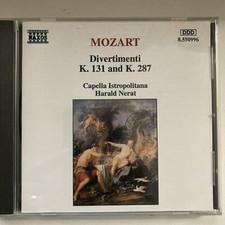 Wolfgang Amadeus Mozart : Mozart: Divertimenti K131  K287 CD 1995 I
