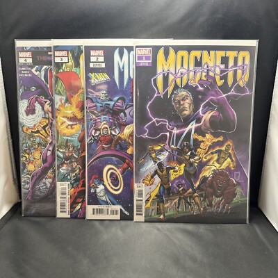 Magneto # 1B 2B 3A & 4A. Duarte Howard Duck Variant Marvel 2023 (B45)(6)