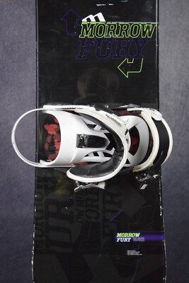 MORROW FURY 151 × サロモン force M/Sサイズ MORROW FURY SNOWBOARD SIZE 154 CM WITH RIDE LARGE BINDINGS