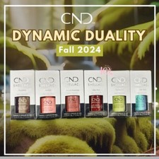 CND Shellac "Dynamic Duality" FALL 24 Gel Polish 0.5 fl oz/15mL Pick Any