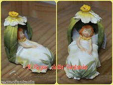 FATA FATINA BABY BOMBONIERE IDEA REGALO NASCITA BATTESIMO CULLA CON NARCISO