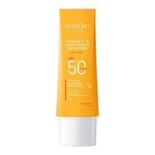DOT  KEY Vitamin C  E Super Bright Sunscreen For Even Toned  Glowing Skin