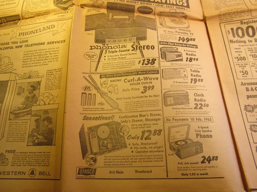 Giornale WOODWARD COUNTY JOURNAL (Oklahoma) 13 dicembre 1962 Natale [Y59Vb1e] - Foto 2 di 5