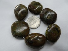 6 1/8" Strand Turquoise Nugget Stone Beads or Pendants 23.5-27.5mm Long A736 DNG