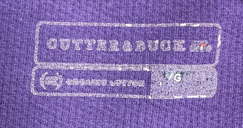 Portland Pilots 1/4 cremallera para hombre grande púrpura. 9772B Foto 3 de 3